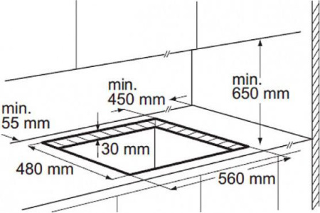 Варочная поверхность Electrolux EGG 57352 NX