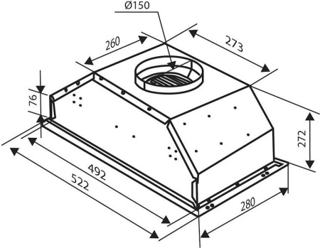 Кухонная вытяжка Zigmund & Shtain K 011.5 W