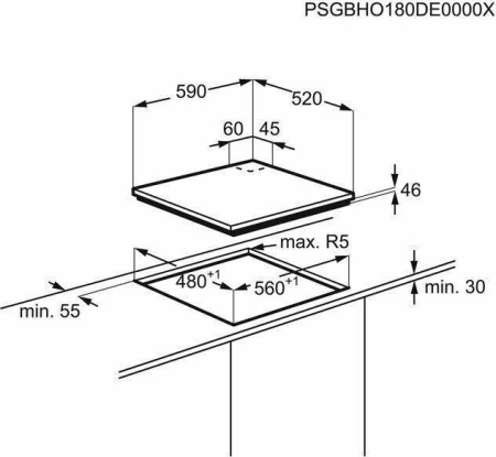 Варочная поверхность Electrolux KGG 6426