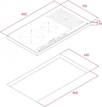 Варочная поверхность Teka IZF 94300 MSP