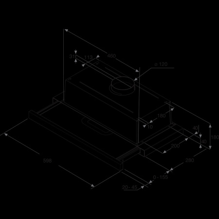 Кухонная вытяжка Whirlpool AKR 749/1 IX