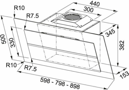 Кухонная вытяжка Franke Fmpl 606 WH B