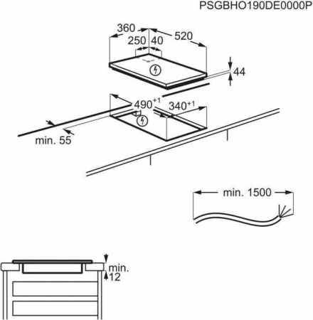 Варочная поверхность AEG IKR 4260 KB