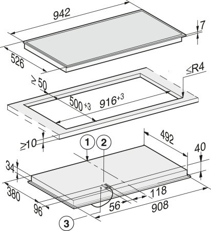 Варочная поверхность Miele KM 6565 FR