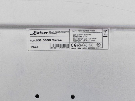 Варочная поверхность Kaiser KG 6350 Turbo