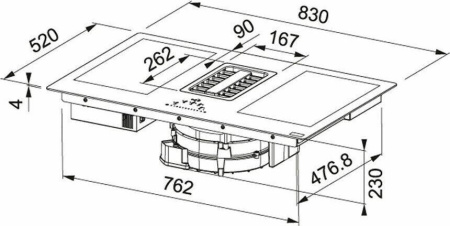 Варочная поверхность Franke FMA 839 HI