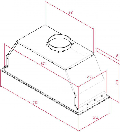 Кухонная вытяжка Teka GFL 77650 EOS