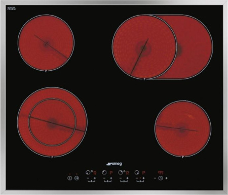 Варочная поверхность Smeg SE2664CX2