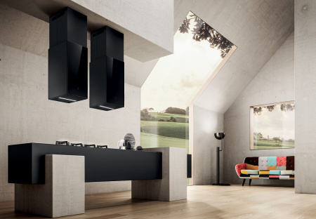 Кухонная вытяжка Elica Haiku Island BL/A/32