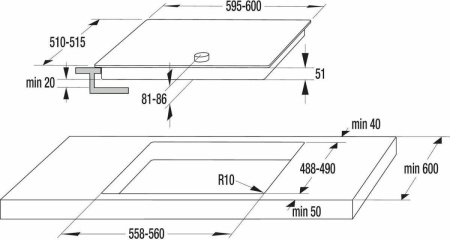 Варочная поверхность Gorenje ECK 63CLI