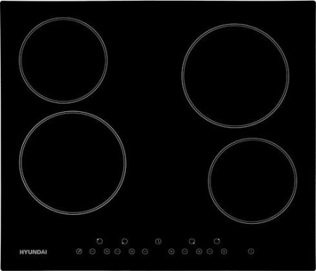 Варочная поверхность Hyundai HHE 6450 WG