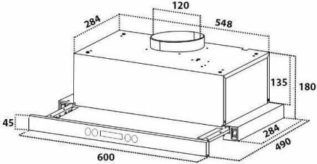 Кухонная вытяжка Germes Gamma 60