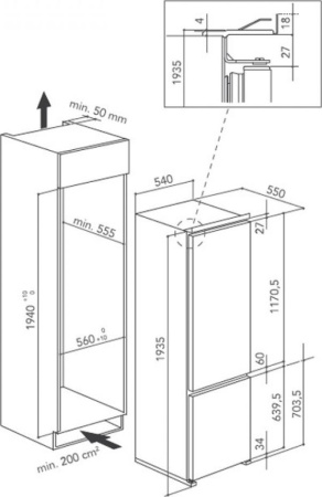 Холодильник KitchenAid KCBCS 20600