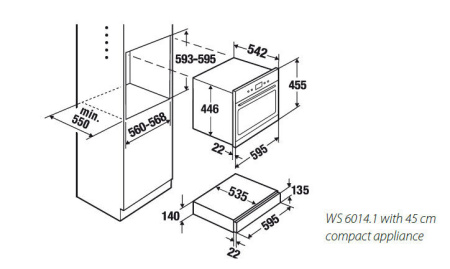 Подогреватель посуды Kuppersbusch WS 6014.1 J1