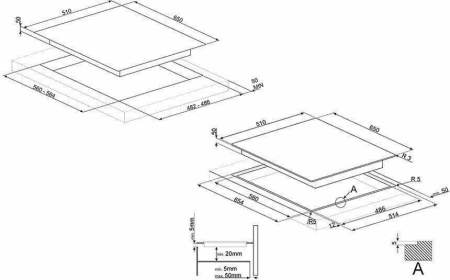 Варочная поверхность Smeg PV364LCN