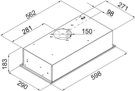 Кухонная вытяжка Maunfeld Crosby Hardy 60