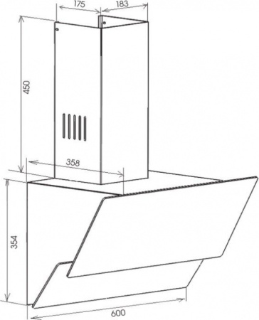 Кухонная вытяжка Korting KHC 66073 GN