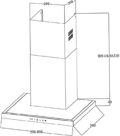 Кухонная вытяжка Zigmund & Shtain K 201.61 W