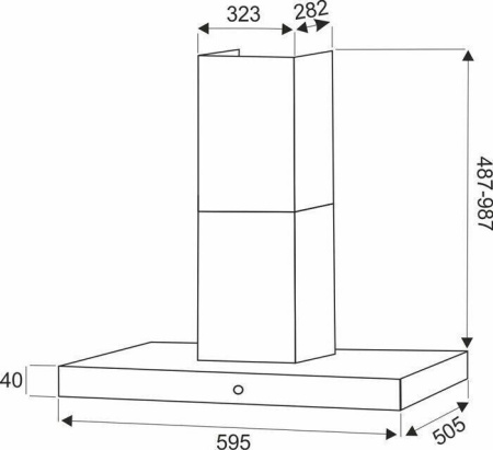 Кухонная вытяжка Exiteq EX-1096
