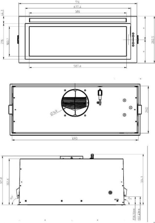 Кухонная вытяжка Elica Lane IX/A/72