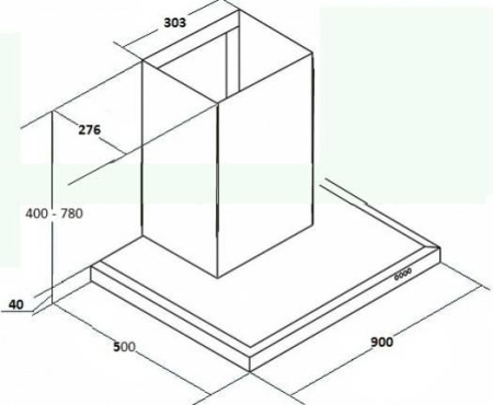 Кухонная вытяжка Maunfeld Roding 90