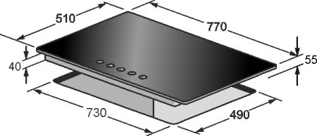 Варочная поверхность Kaiser KCG 8382 Turbo