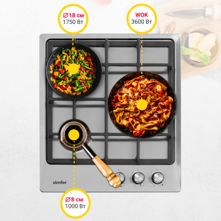 Варочная поверхность Simfer H45V35M512