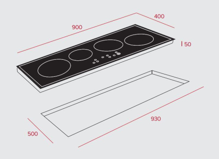 Варочная поверхность Teka IR 9400 HS