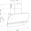 Кухонная вытяжка Sirius Sltc91 W
