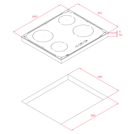 Варочная поверхность Teka IBR 64040 TTC
