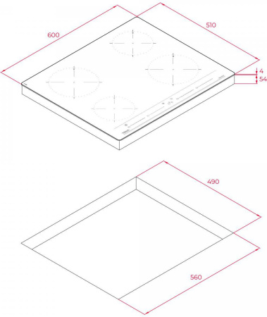 Варочная поверхность Teka IZC 64010 MSS