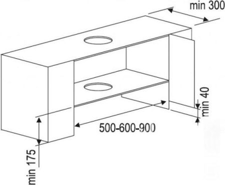 Кухонная вытяжка Kuppersberg Slimlux II 90 BG