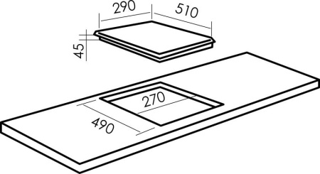 Варочная поверхность MBS PE 305BL