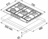 Варочная поверхность Franke FHTL 755 4G TC OA C