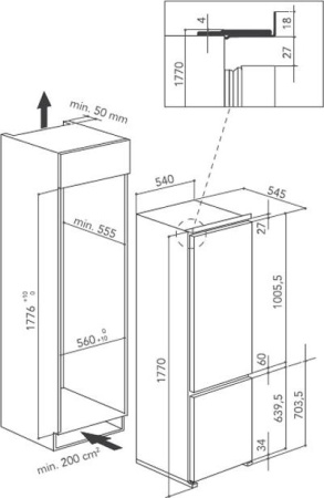 Холодильник KitchenAid KCBCS 18600