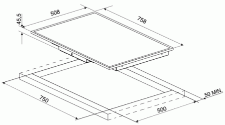 Варочная поверхность Smeg SE2772CX2