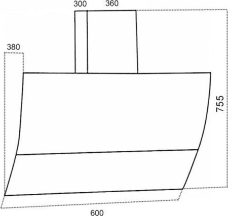 Кухонная вытяжка Germes Alfa 60