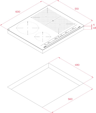 Варочная поверхность Teka IZF 64440 MSP