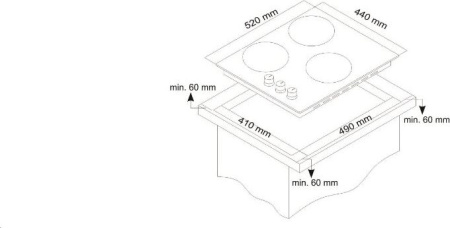 Варочная поверхность Simfer H45V35M512