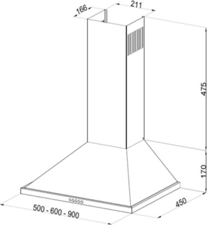 Кухонная вытяжка Korting KHC 6750 RSI