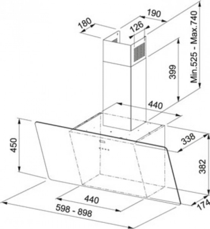 Кухонная вытяжка Franke FPJ 915 WH