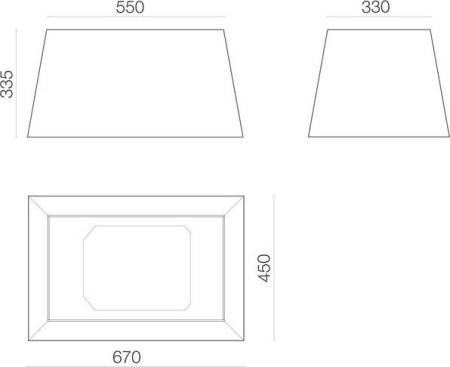Кухонная вытяжка Falmec Lumiere 67 450