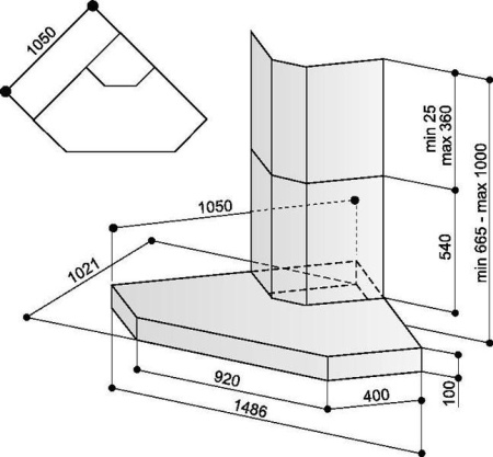 Кухонная вытяжка Best KA 2000