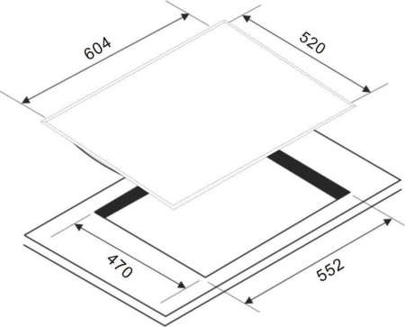 Варочная поверхность Zigmund & Shtain MN 114.61 W