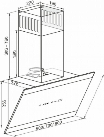 Кухонная вытяжка Kaiser AT 7435 Eco
