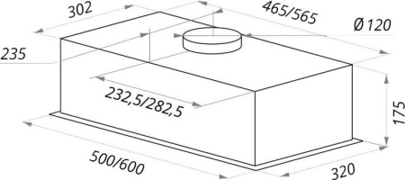 Кухонная вытяжка Maunfeld Crosby Push 60