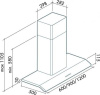 Кухонная вытяжка Falmec Concorde Parete 120 IX 800