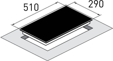 Варочная поверхность Zigmund & Shtain CIS 030.30 BX