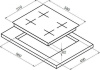 Варочная поверхность Zigmund & Shtain CNS 025.60 BX