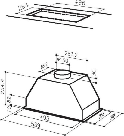 Кухонная вытяжка Best Visso FPX 52